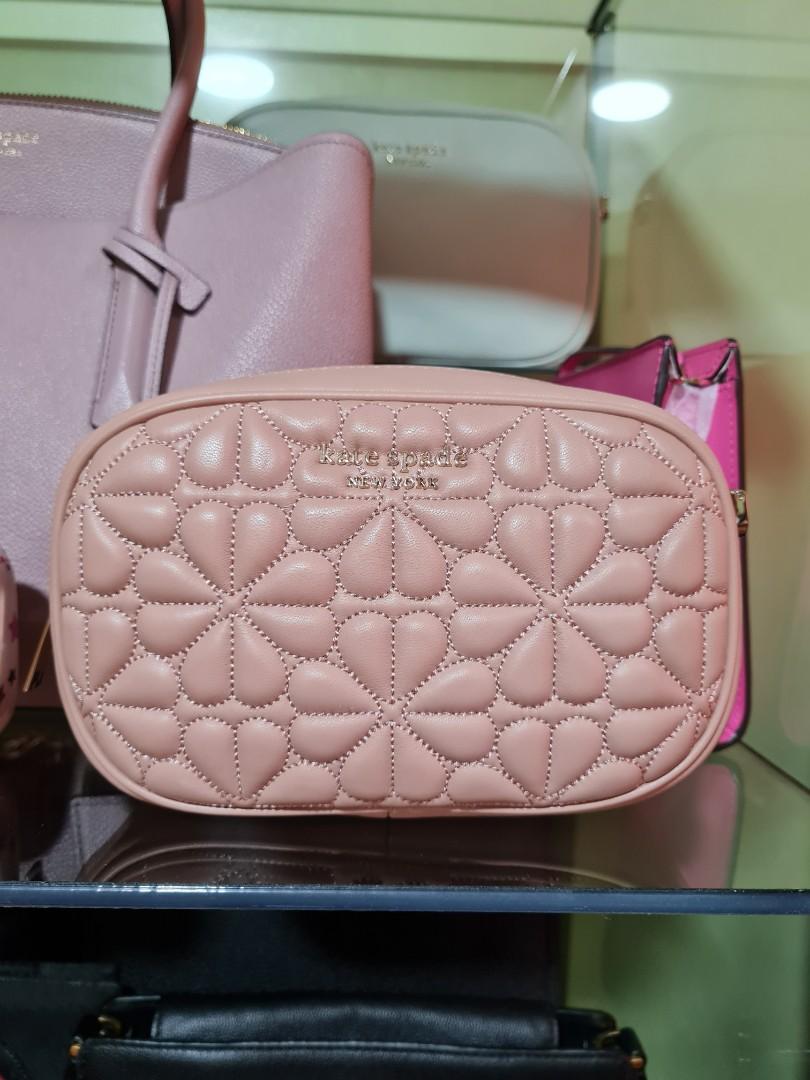 Kate Spade bloom quilted small camera bag, Luxury, Bags & Wallets on  Carousell