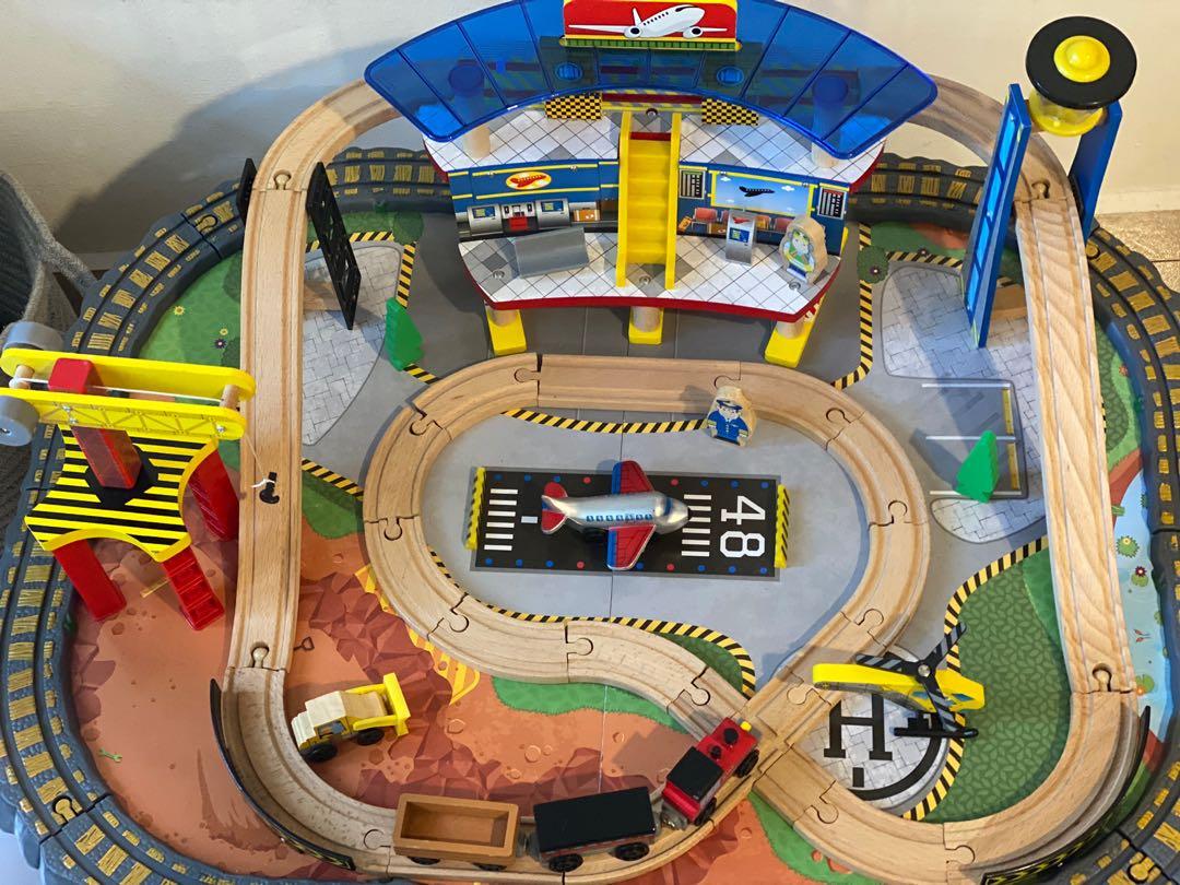 Kidkraft transportation station train clearance set