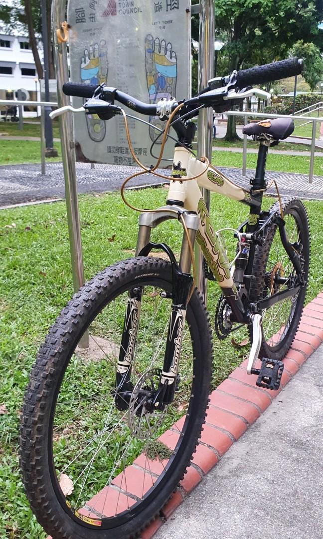 90'sビンテージKONA U'I フルサスMTB FOX マルゾッキ STX