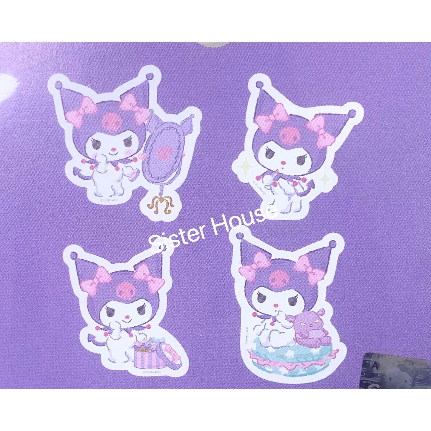 Kuromi Sticker, 興趣及遊戲, 書本 & 文具, 雜誌及其他 Carousell