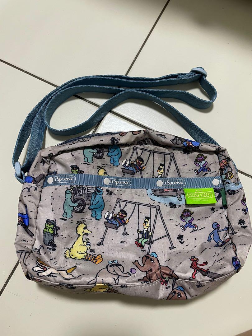 Lesportsac sesame street daniella crossbody bag Women s Fashion