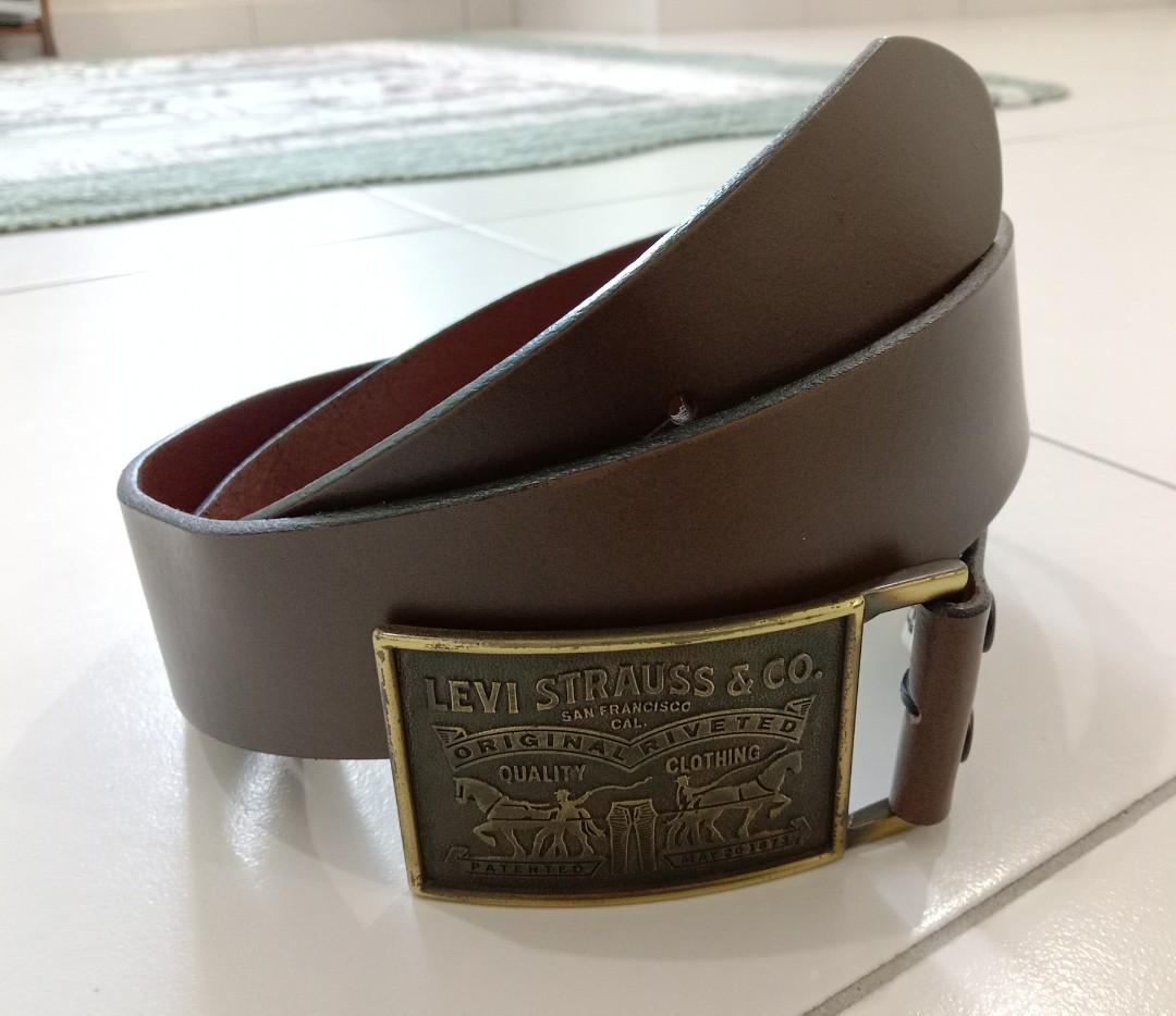 Levis buckle cheap belt