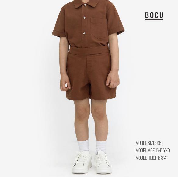 Linen Shirt and Shorts Set (Category: Babies & Kids Fashion) located in Cainta. Submitted by chenchenita (Listing ID 1176828675, Image 3). Description: Linen Shirt and Shorts Set Brand: Bocu Only used once Size K6 (5-6yo) but runs small MOP: GCASH OR BPI.
