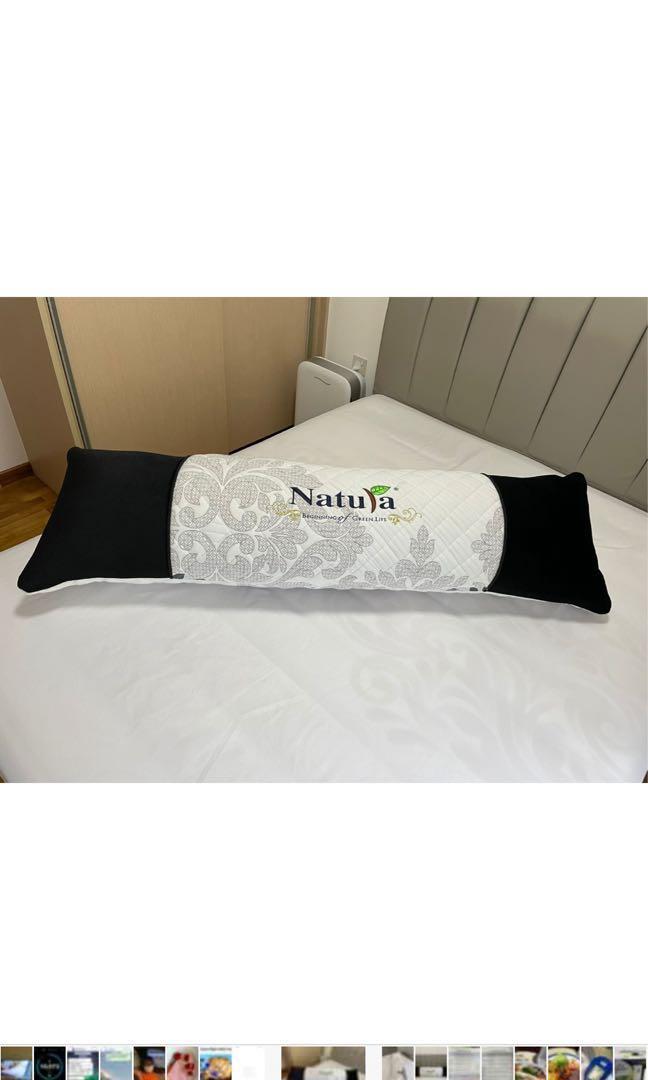 Long bolster pillow King and Queen, Furniture & Home Living