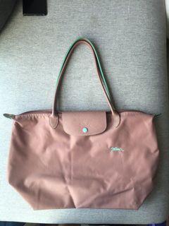 LongChamp pink shoulder bag