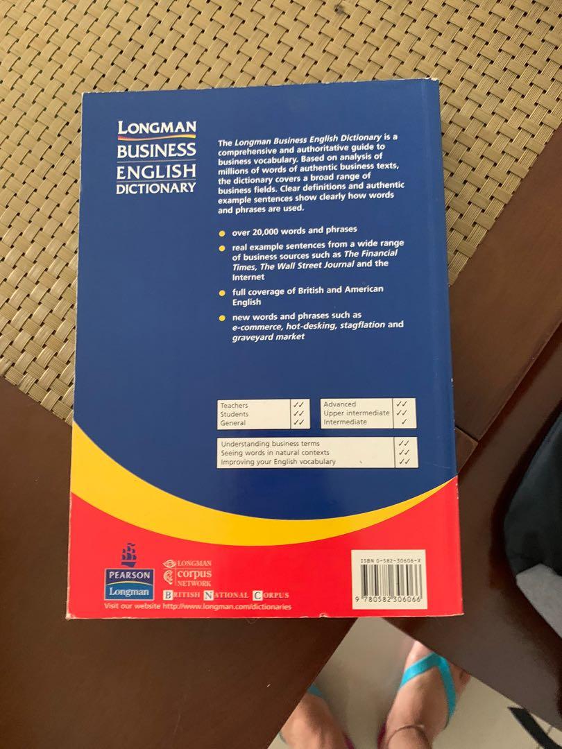 Longman Business English Dictionary, Hobbies & Toys, Books & Magazines