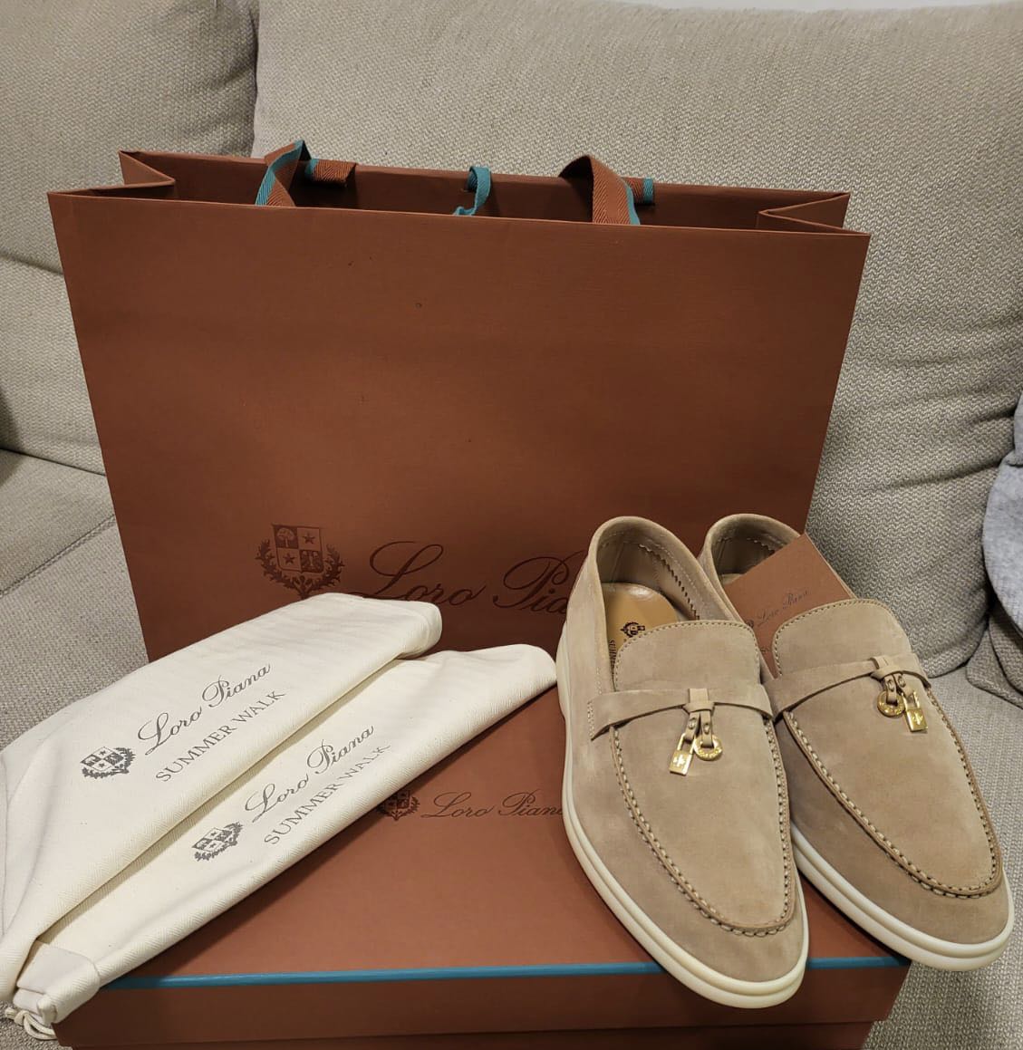 Loro Piana shoes 37, Luxury, Sneakers & Footwear on Carousell