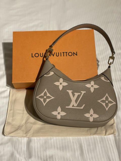 Louis Vuitton Rare Monogram Bagatelle Zip Hobo Bag