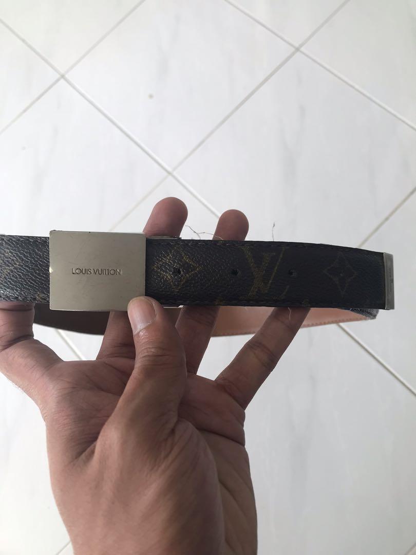 OFFER HARGA ANDA tali pinggang LV Belt LV authentic made in spain item  bundle, Men's Fashion, Watches & Accessories, Belts on Carousell