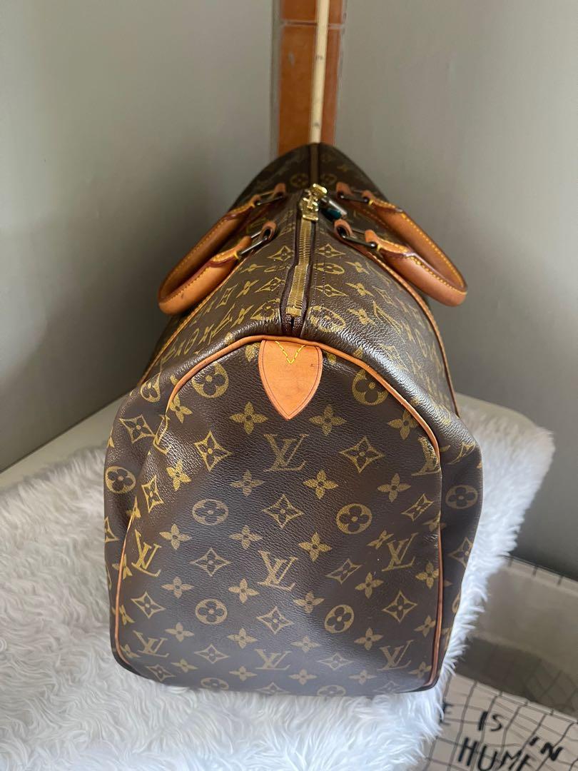 SALE!!) Louis Vuitton Monogram Keepall 50 ❤️, Luxury, Bags & Wallets on  Carousell