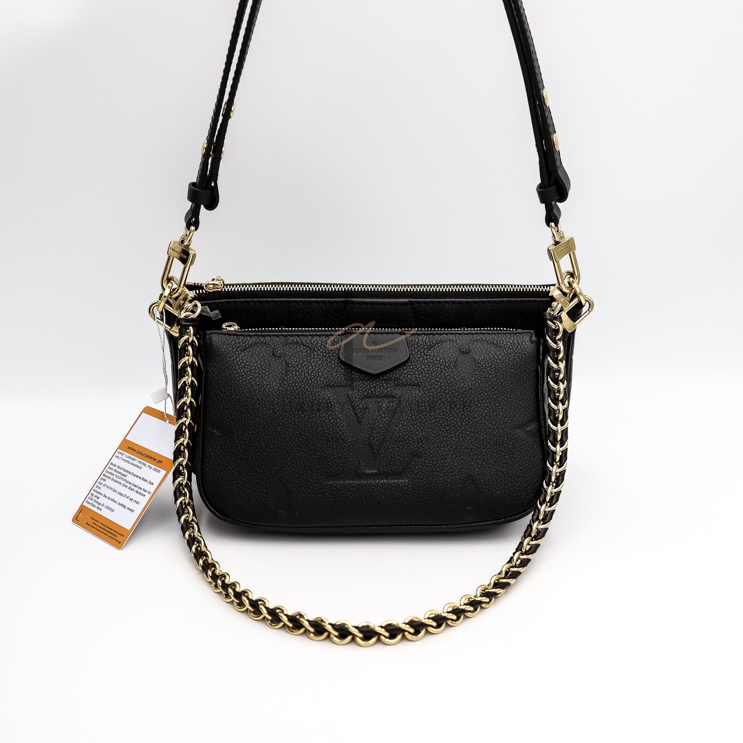 Lv multi online pochette black
