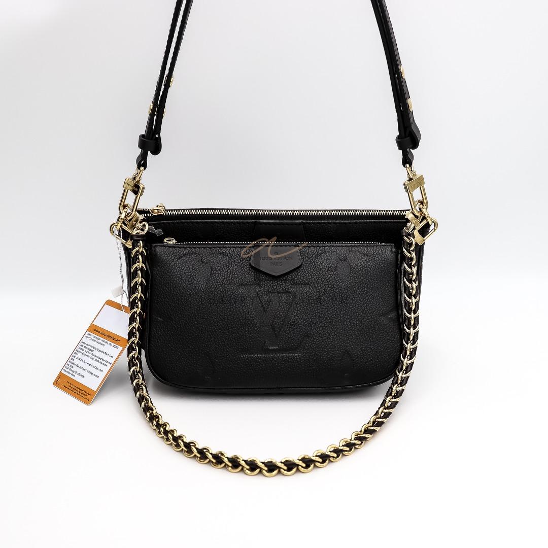 LV Multi Pochette black/beige, Luxury, Bags & Wallets on Carousell