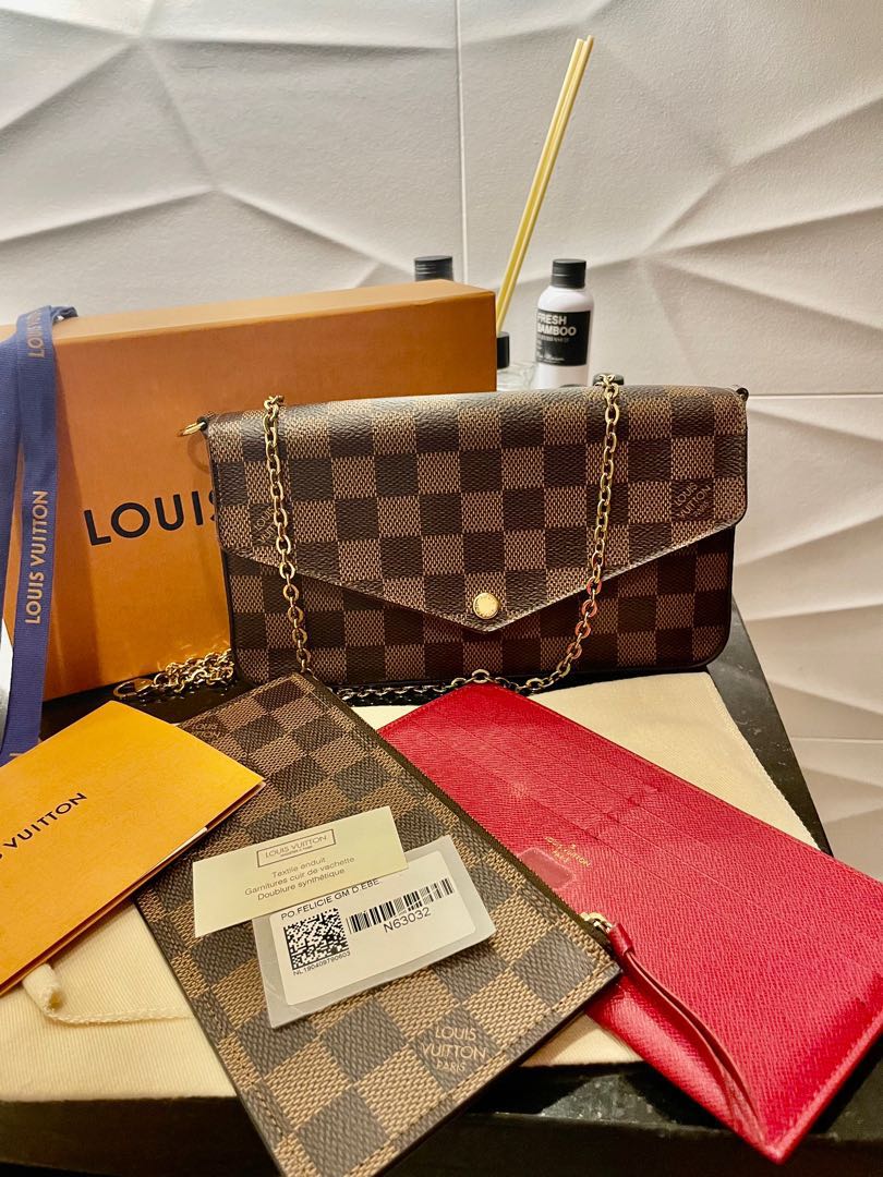 LV Made in Spain Montaigne Damier, Luxury, Bags & Wallets on Carousell