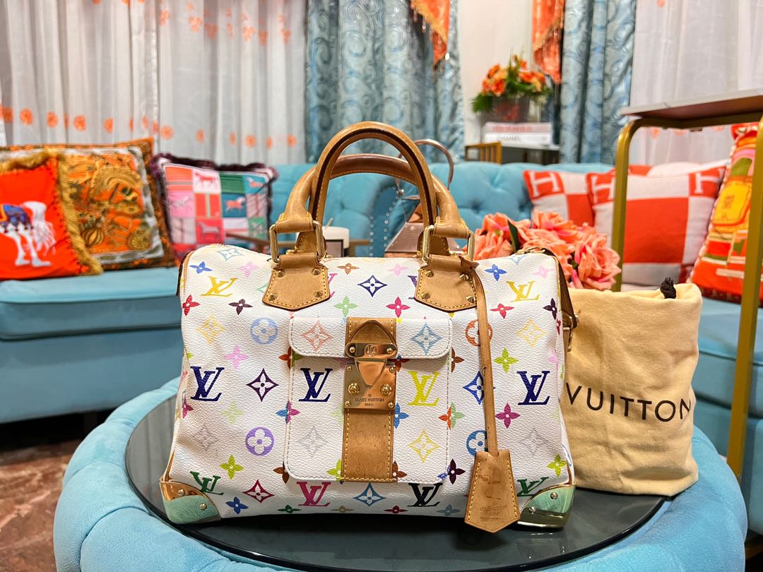 LV multicolor white speedy