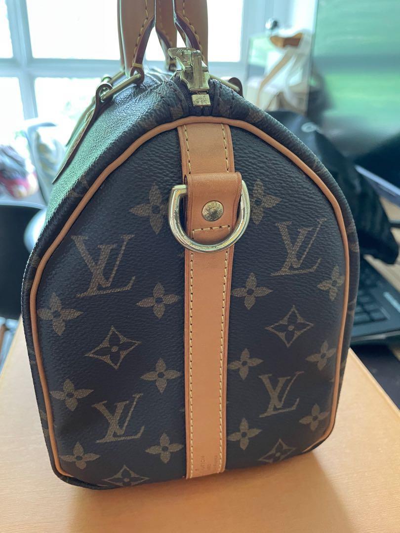 Louis Vuitton Monogram Canvas Speedy 35, The patina on my b…