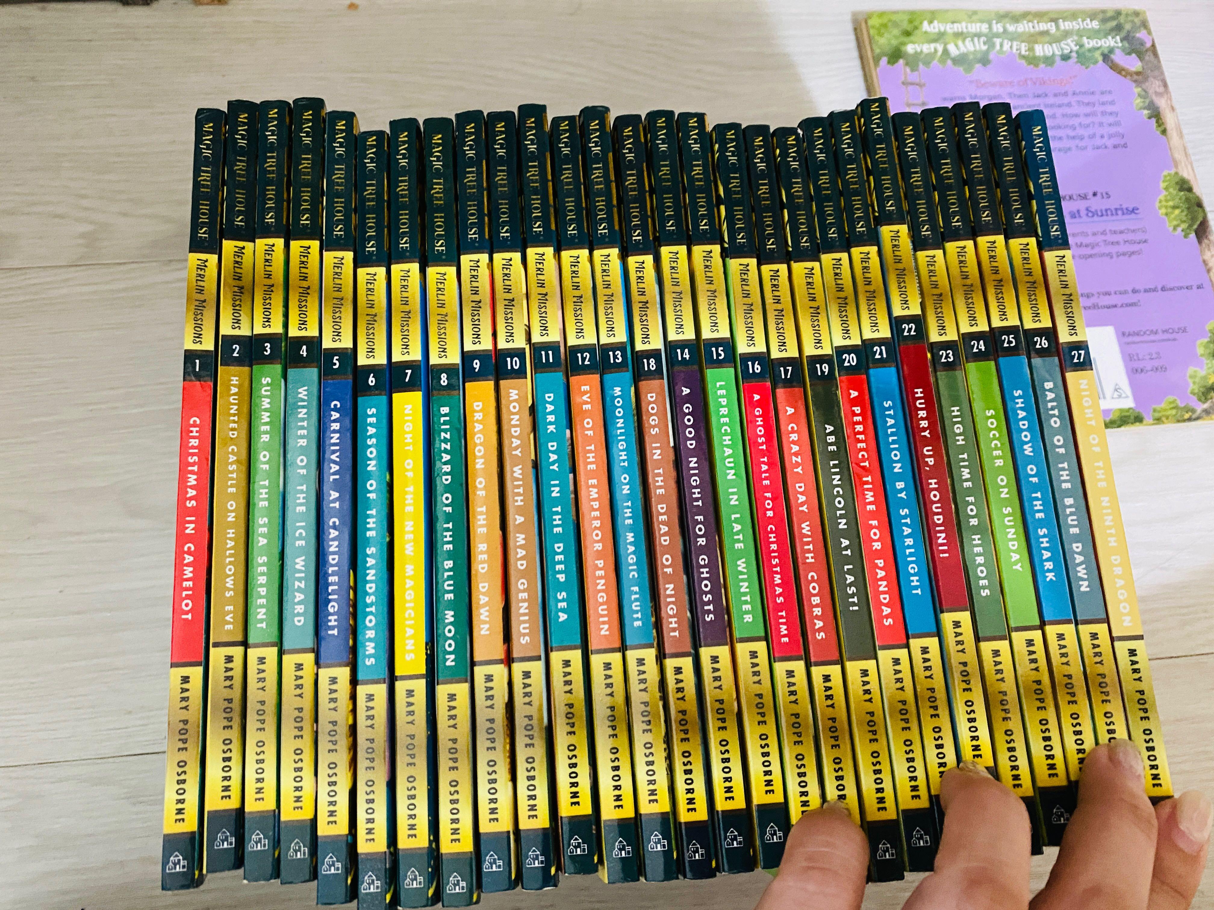 Magic tree house Merlin missions 1-27, Hobbies & Toys, Books ...
