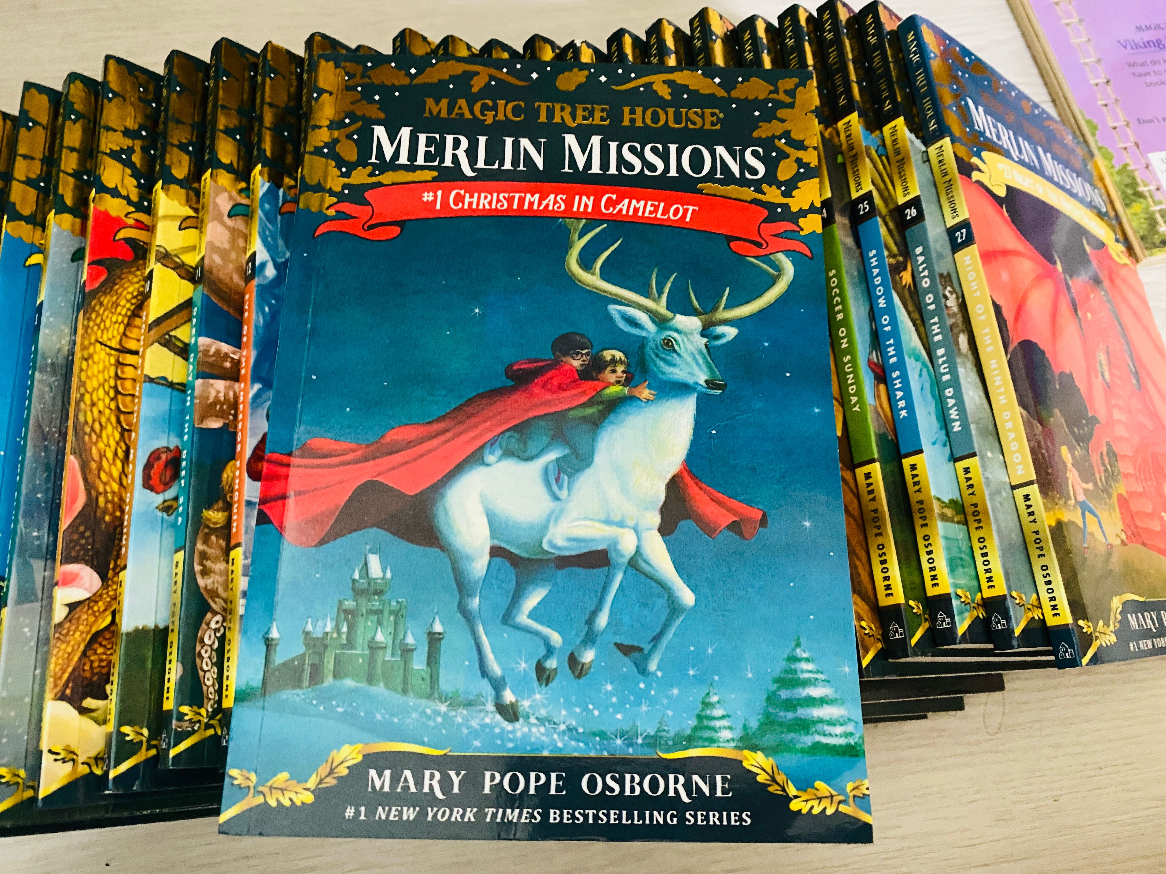 Magic tree house Merlin missions 1-27, Hobbies & Toys, Books ...
