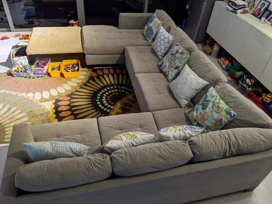 Massive Sectional Sofa, Furniture & Home Living, Furniture, Sofas on