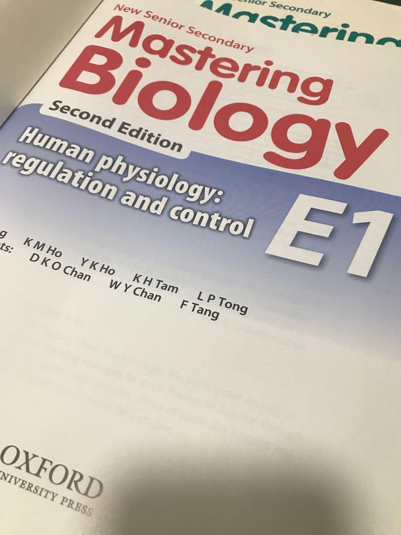 Mastering biology elective e1 e2, 興趣及遊戲, 書本 & 文具, 教科書 - Carousell