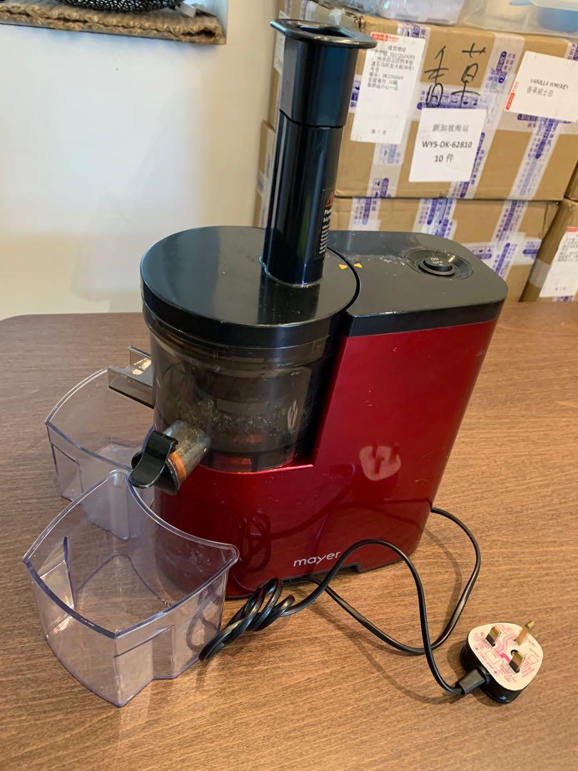 Mayer slow juicer, TV & Home Appliances, Kitchen Appliances, Juicers