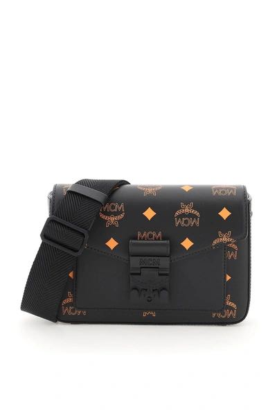 MCM - Metallic tones! #MCM Millie flap crossbody bag