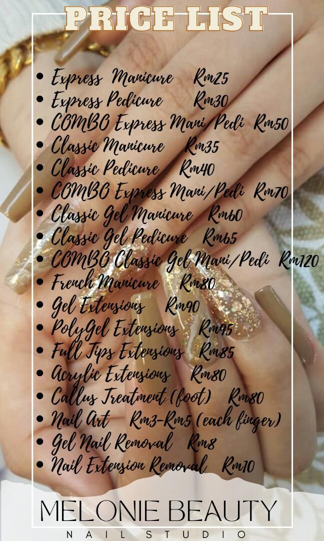 Melonie Beauty Nail Studio, Beauty & Personal Care, Hands & Nails On  Carousell