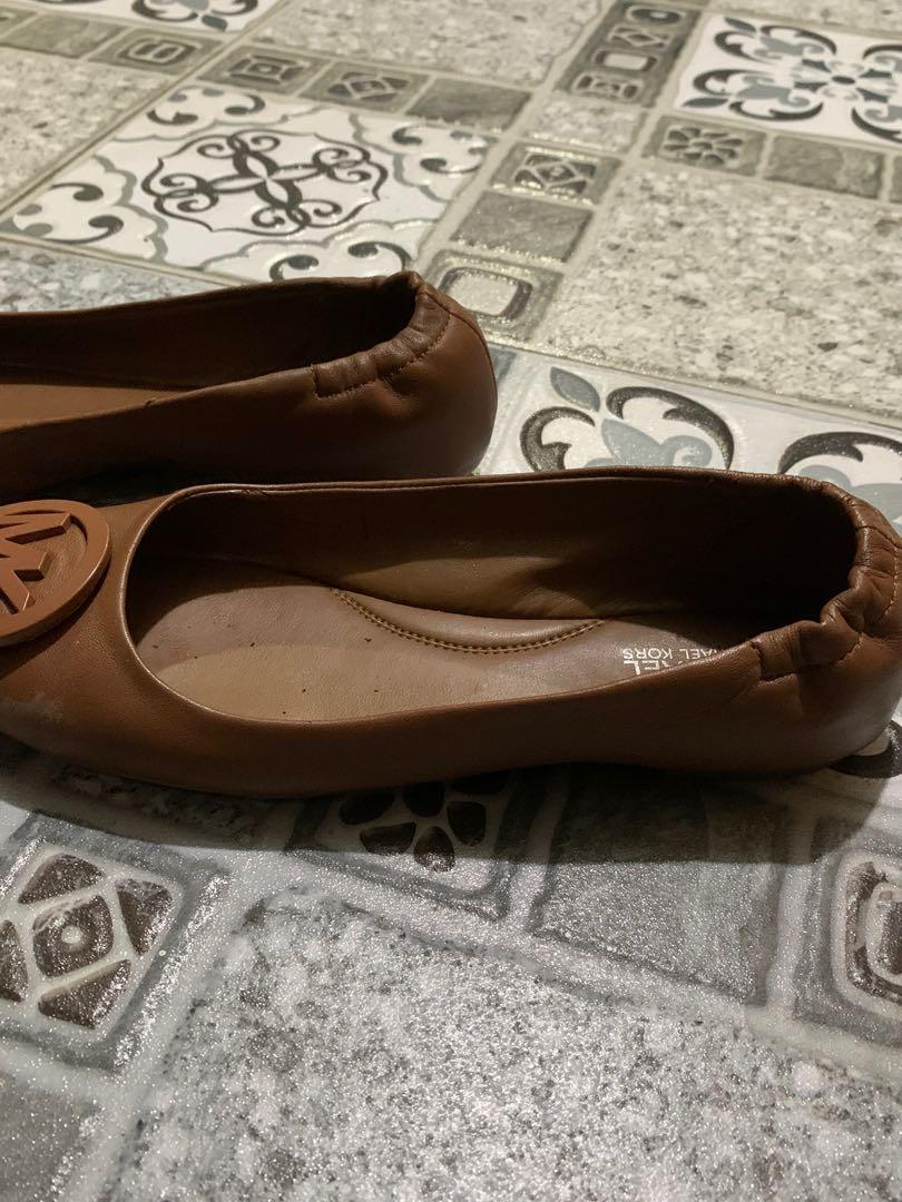 Michael Kors MK Doll Shoes, Women's Fashion, Footwear, Flats & Sandals