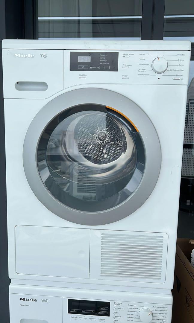 miele front load and dryer, TV & Home Appliances, Washing Machines and