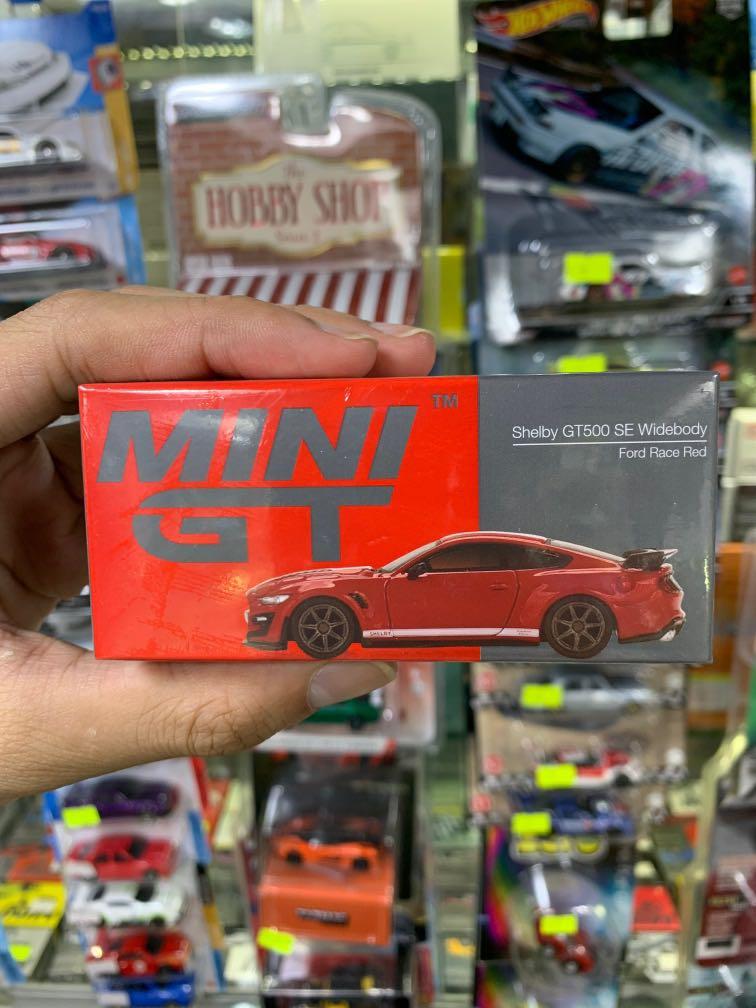本月新車 Minigt 1 64 3 Shelby Mustang Gt500 Se Widebody Ford Race Red 紅色 Lhd 興趣及遊戲 玩具 遊戲類 Carousell