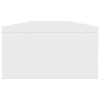 Monitor Stand White 100x24x13 cm Chipboard