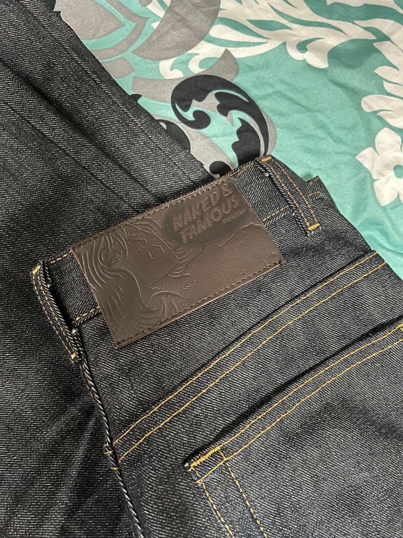 Nakedfamous selvedge bootcut, Men's Fashion, Bottoms, Jeans on Carousell