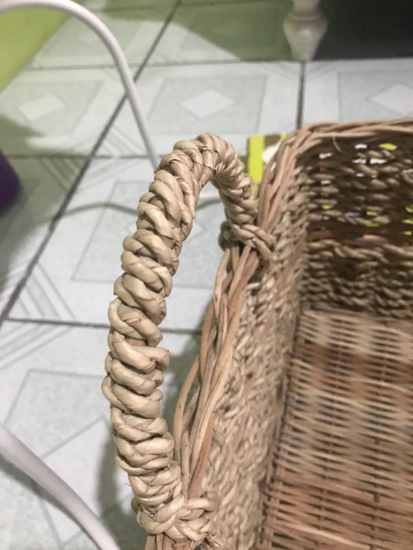 native basket (Category: Storage Boxes & Baskets) located in Quezon City. Submitted by xoxobuy (Listing ID 1176842205, Image 3). Description: 500each.