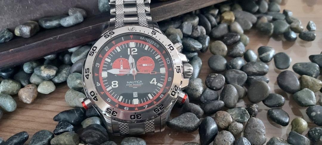 Nautica swiss movement yachting 100m discount