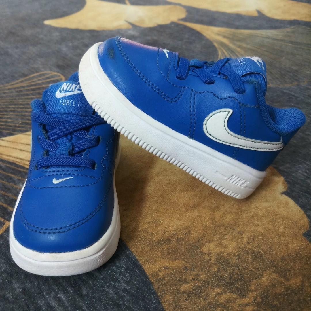 Nike air force outlet 1 infant blue