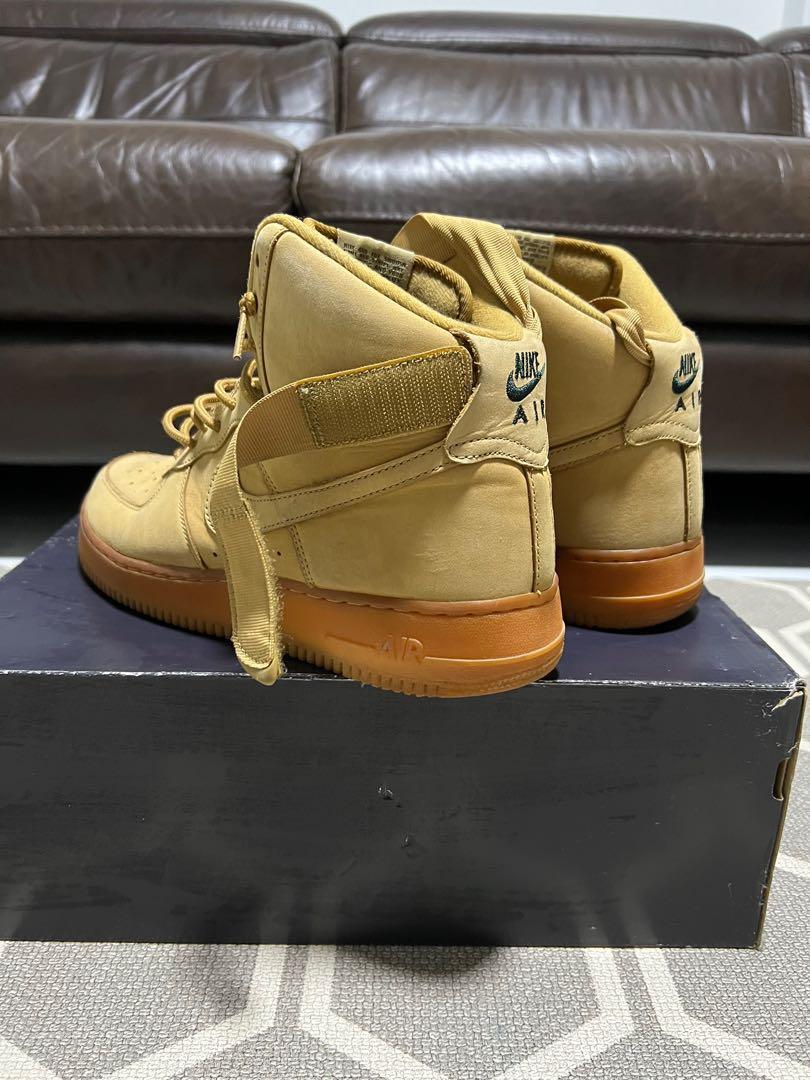 Nike Air Force One 1 High Flax Men s Fashion Footwear Sneakers