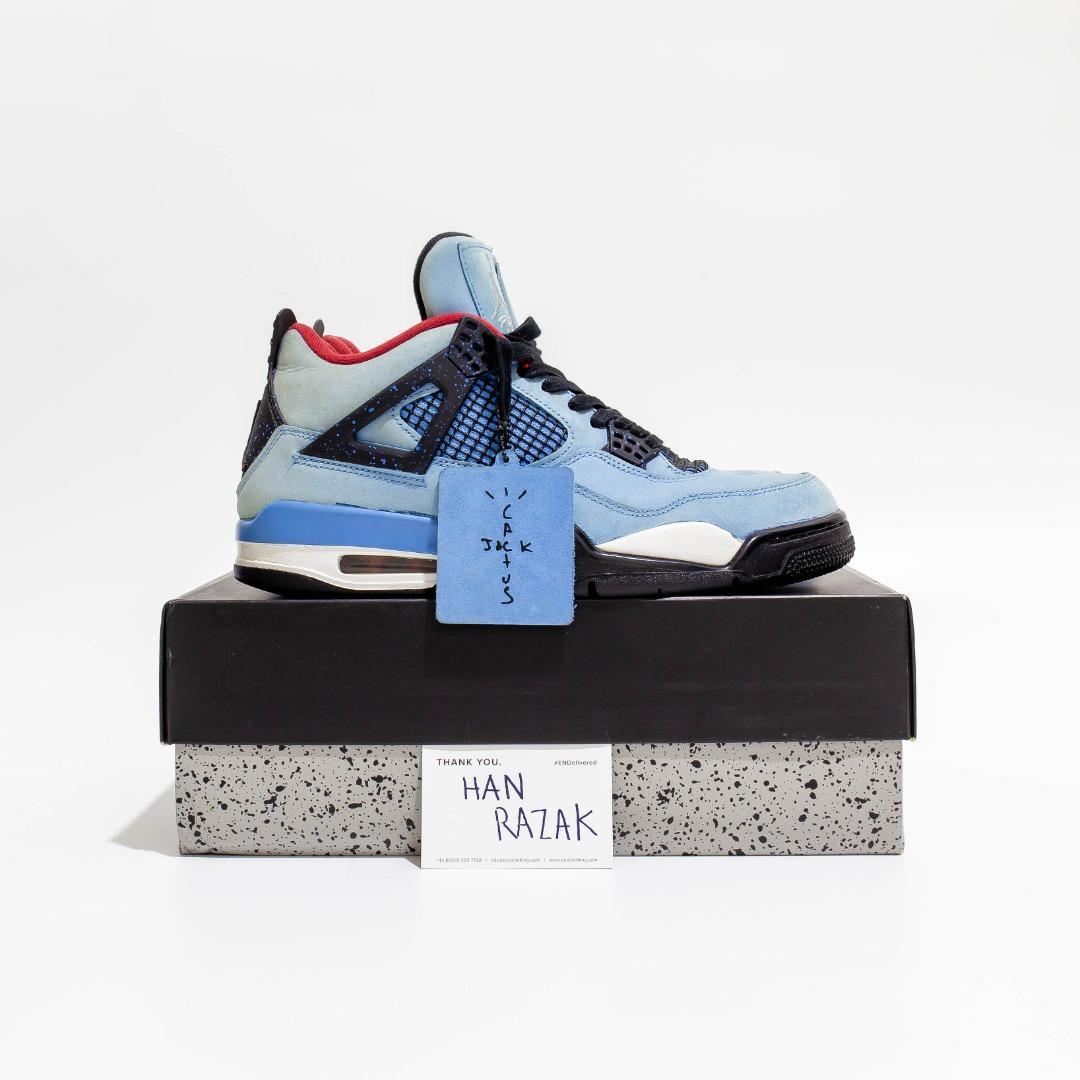 Nike Air Jordan 4 Travis Scott Men s Fashion Footwear Sneakers