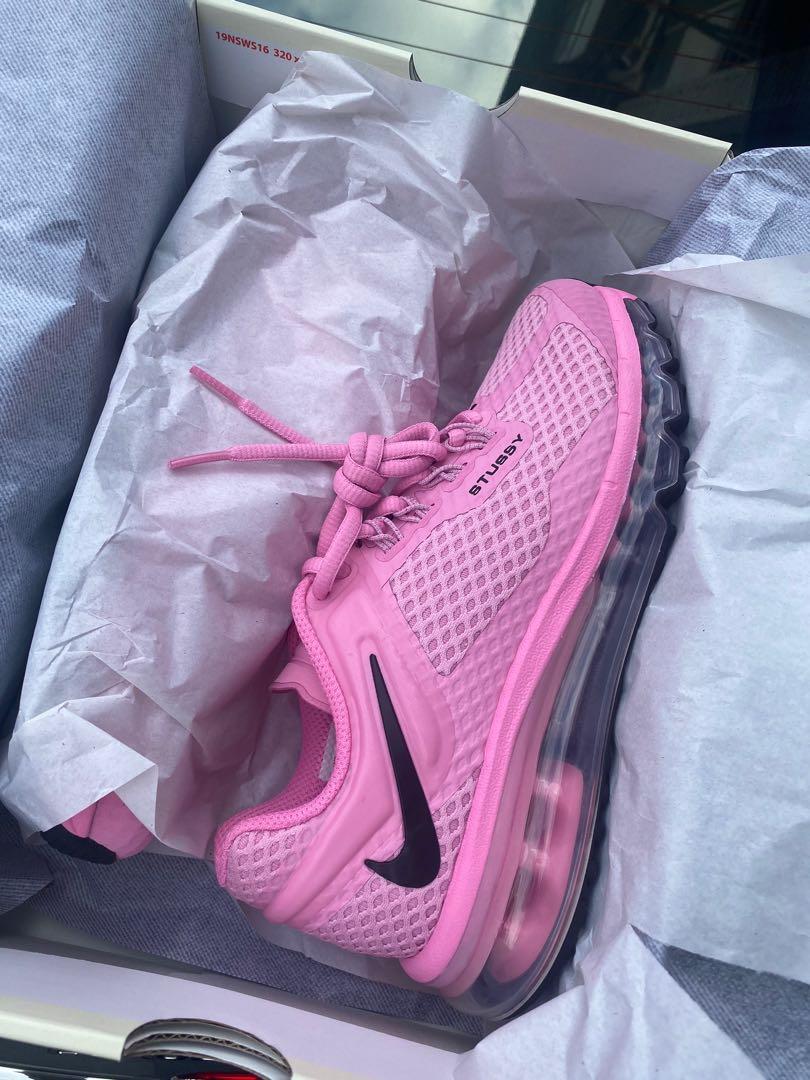 Nike air max 2013 x Stussy pink 粉色, 他的時尚, 鞋, 運動鞋在旋轉拍賣