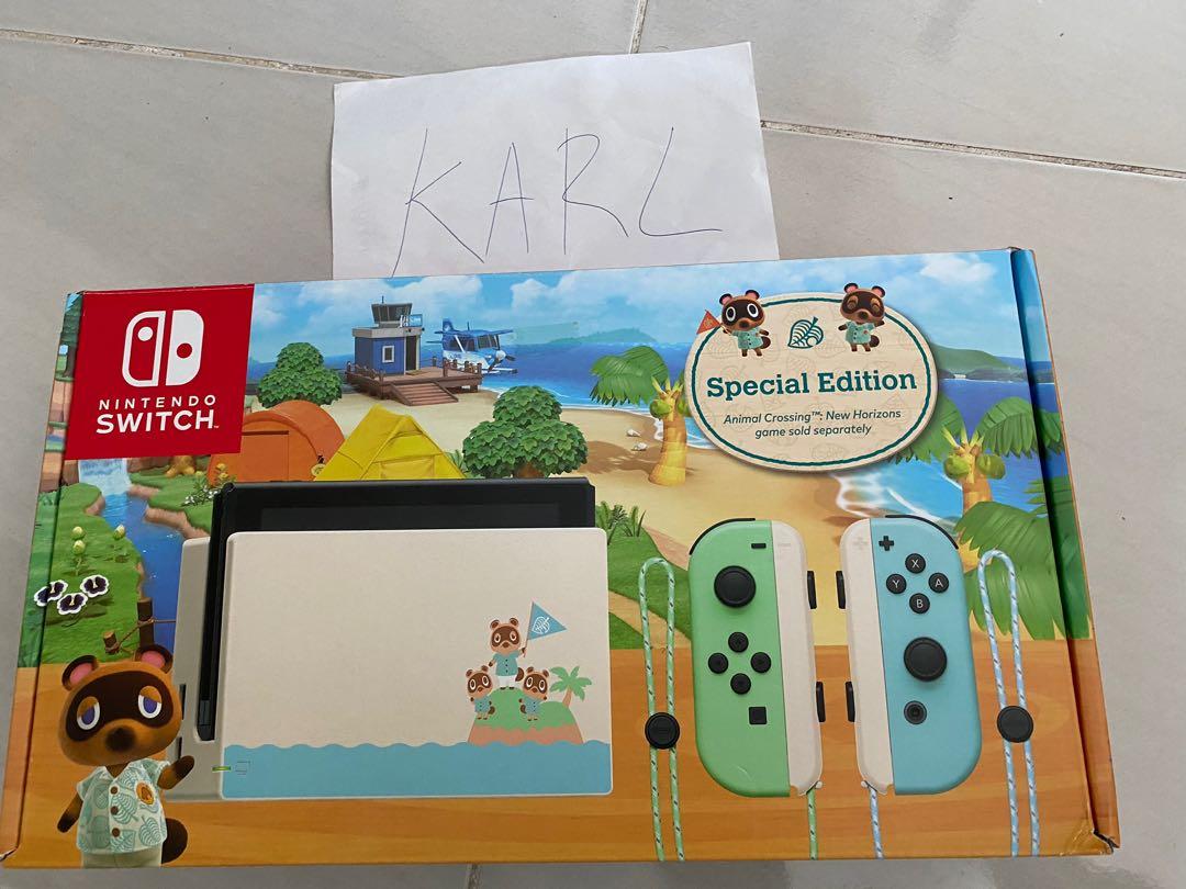 Nintendo switch deals animal crossing ed