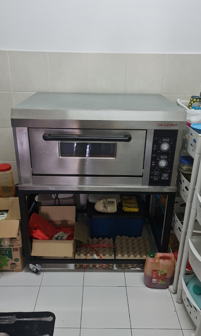 Okazawa gas oven 1 Deck, TV & Home Appliances, Kitchen Appliances