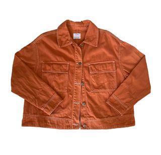 Orange Jacket Bershka