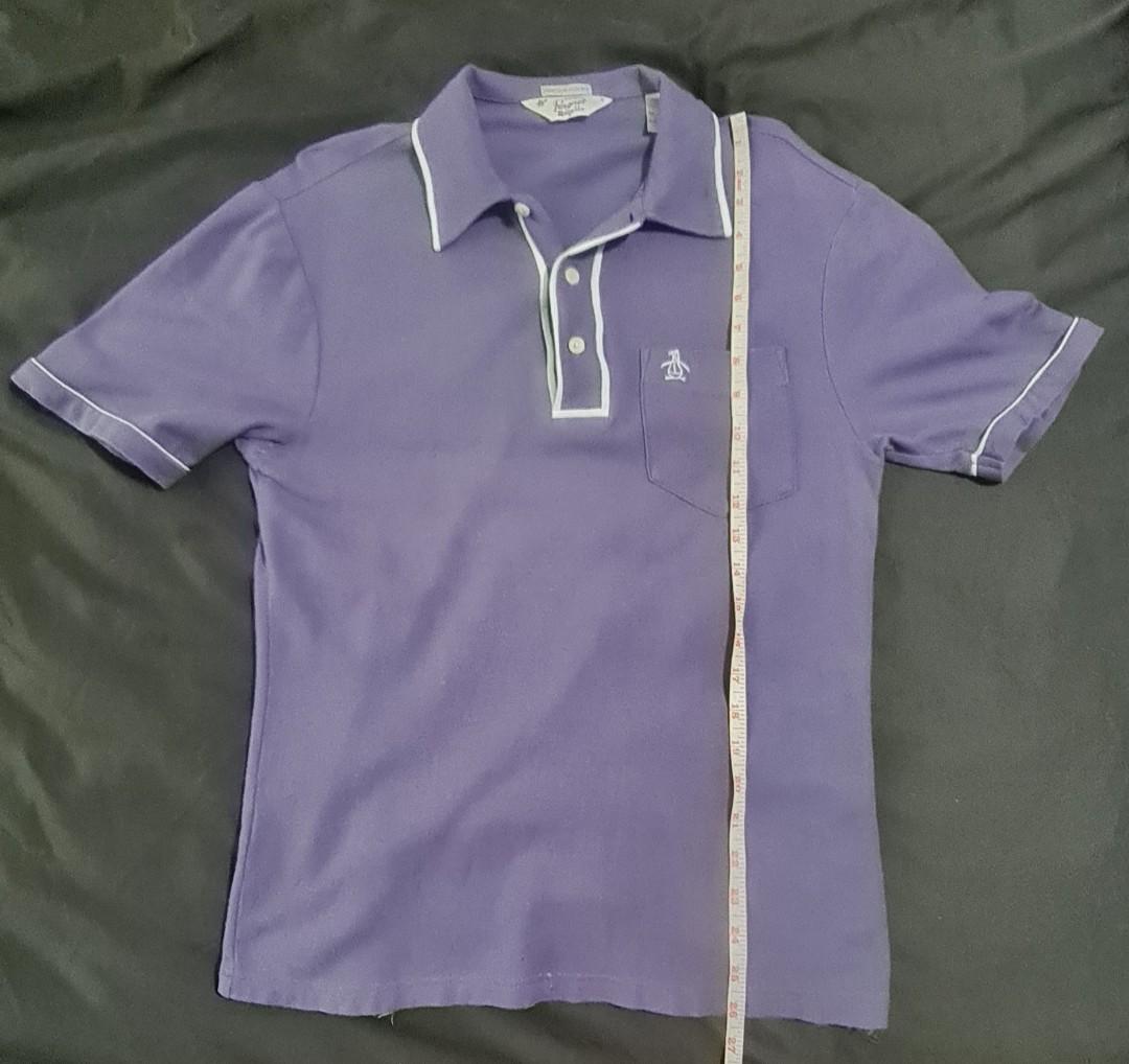 Original Penguin (Category: Tshirts & Polo Shirts ) located in Manila. Submitted by agentus (Listing ID 1176829402, Image 2). Description: Original Penguin size Small W 19 L26 color violet 9/10 personal item Authentic 💯.