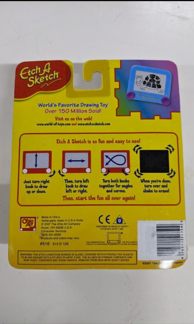 Original vintage pocket Etch a Sketch, Hobbies & Toys, Memorabilia