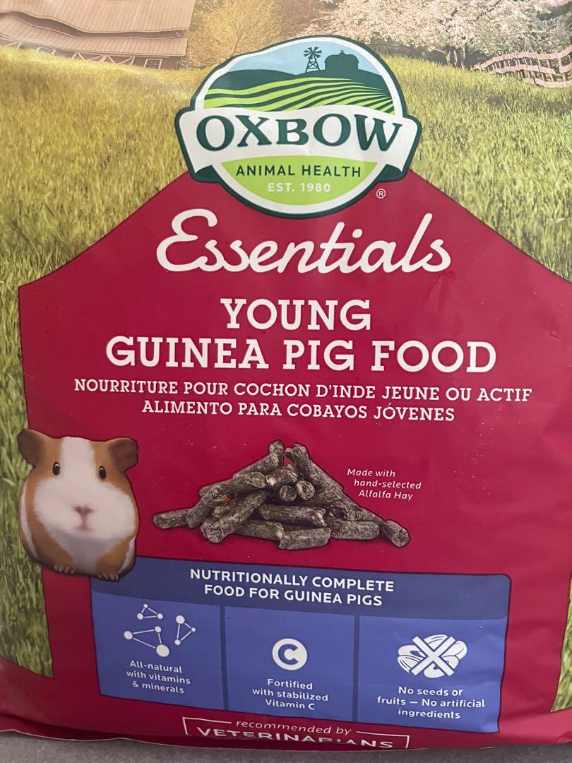 View of Oxbow Young Guinea Pig Pellets, Pet Supplies, Pet Food on Carousell