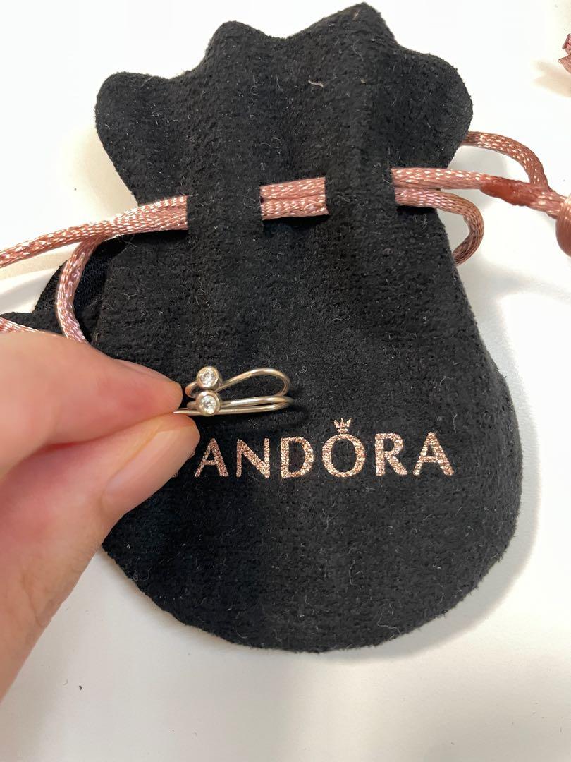 Sparkling earring hook pandora store