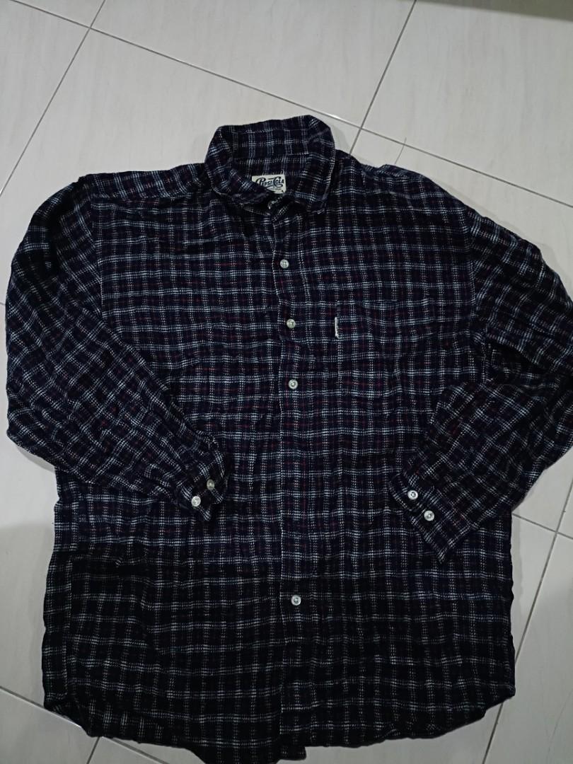 PEPSI COLA FLANNEL, Men's Fashion, Activewear on Carousell
