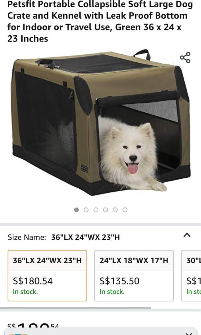 Petsfit store dog crate
