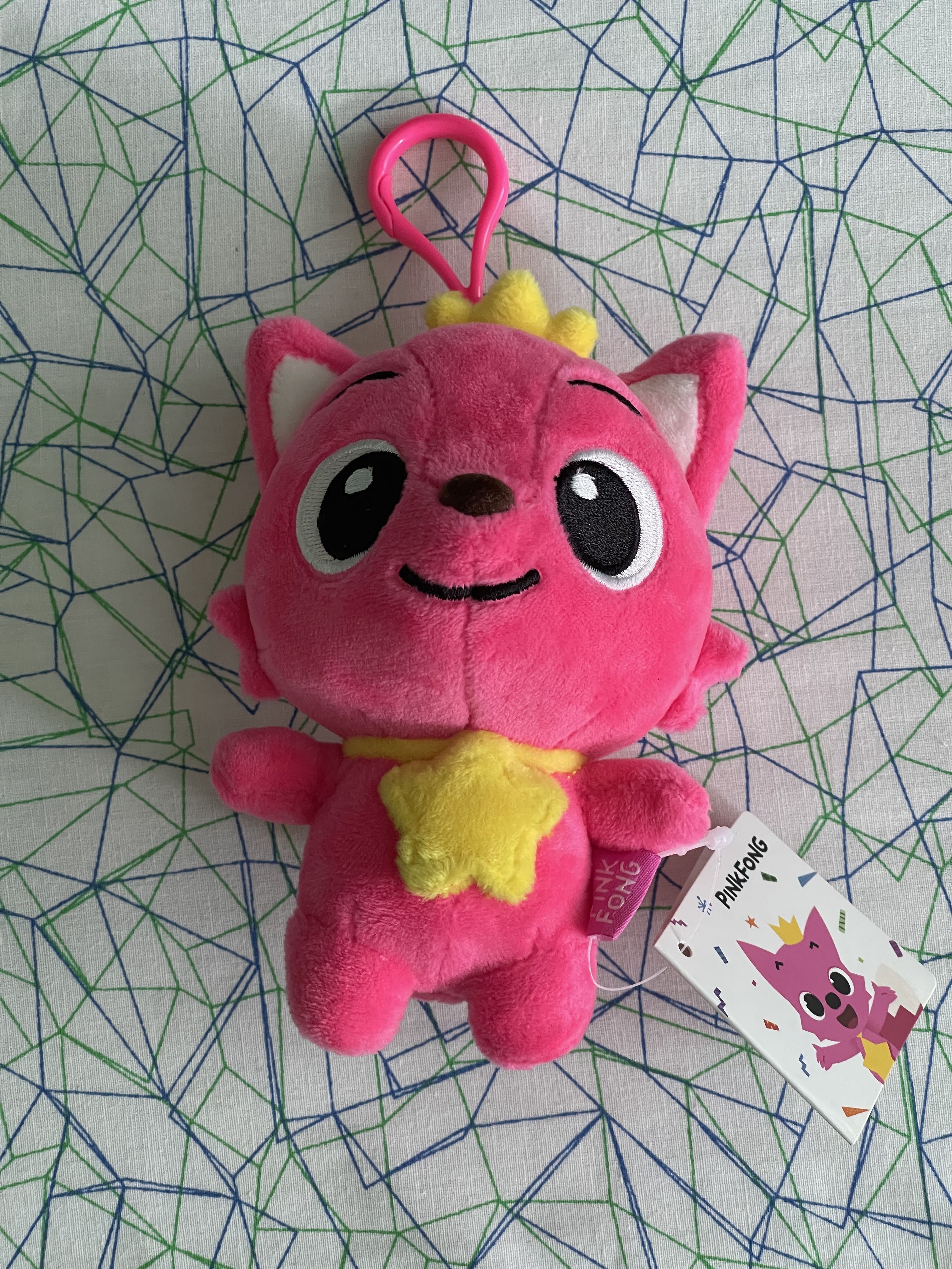 Baby shark plush keychain discount