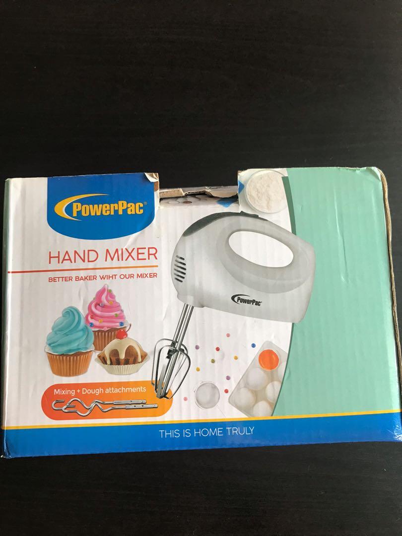 PowerPac hand mixer with two types of attachments, TV & Home Appliances