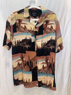 Pull&Bear cowboy vintage desert Shirt