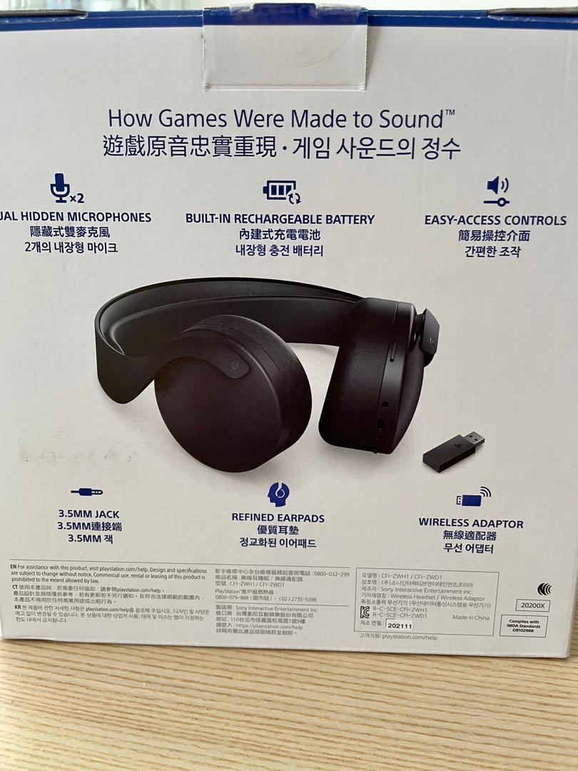 Sony PS PULSE 3D wireless headset, Audio, Headphones & Headsets on